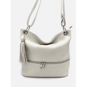 Bolso bandolera suave en cuero genuino Dollar - Hecho en Italia - Art. 24008 - Product Image 1