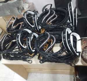 บังเหียนม้าอังกฤษแบบพรีเมี่ยมบุด้วยพลอยเทียมนุ่มตกแต่งทนทานแบบพกพาผู้ผลิตขายส่งมีทั้งหมด - Product Image 5