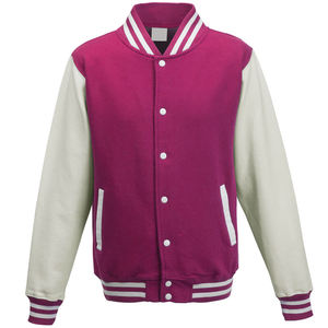 Cuerpo de lana 100% y mangas de cuero de vaca genuino personalizado Color sólido oscuro Letterman Varsity chaqueta transpirable características invierno - Product Image 4