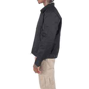 Chaqueta de bombardero de tendencia de alta calidad personalizada OEM, diseña tu propio estilo con cuello alto, aspecto de calle de calidad del fabricante - Product Image 3