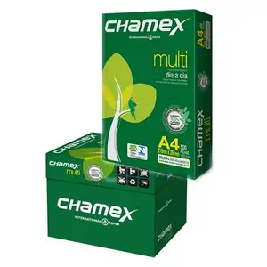 批发Chamex A4复印纸A4 70gsm 75gsm 80gsm / Papel Resma Chamex A4 75g复印纸现货