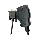 Linkyou OBD2 Cable adaptador macho de 16 pines a DB15 Puerto serie RS232 para escáner J1962 Herramientas de diagnóstico con 1 año de garantía