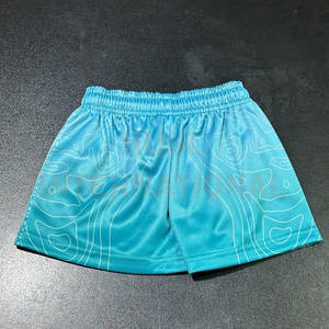 Shorts de rugby personnalisés 100% polyester, shorts de foot australiens avec poches, sublimation, tissu extensible - Product Image 5