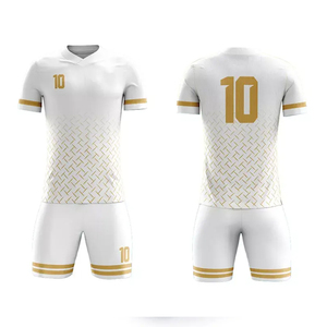 Conjunto de uniforme de entrenamiento de sublimación de poliéster 100% personalizado OEM para hombres, ropa deportiva para equipos de club, uniforme de fútbol masculino único - Product Image 6