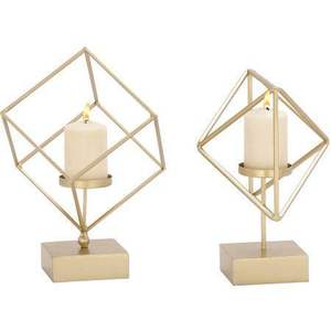 Bougeoirs faits à la main bougeoirs en fer forgé noir bougeoir en fer noir créatif Vintage chandelier en métal - Product Image 2