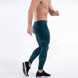 <b>Hot</b> Sale Latest Style Men <b>Legging</b> Cotton/Bamboo Fiber Breathable Elastic Waist Comfortable Yoga Wear Low MOQ High Quality - Product Image 2