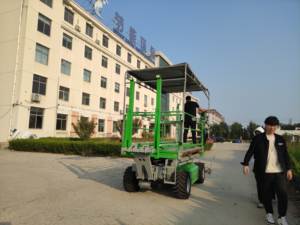 Recolector eléctrico de frutas y cerezas, plataforma de elevación, vehículo de transporte agrícola, árboles de pera y manzana, industrias agrícolas, motor, núcleo de Motor - Product Image 2