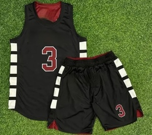 Unisex High Quality Customizable Basketball Uniform Breathable Plus Size <b>Sets</b> Summer Printed Basketball Jersey - Product Image 4