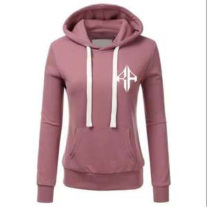 Sudadera con Capucha para Mujer, de Alta Calidad, Estilo Casual, Cómoda, con Estampado Frontal, 100% Algodón Felpa, Gran Venta de Invierno - Product Image 6