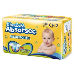 Kleenbebe Absorsec Ultra unisexe-Kleen Bebe couches jetables pour bébé Kleen Bebe 180ct un mois d'approvisionnement - Product Image 3