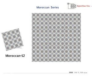 Carreaux de sol en céramique de haute qualité, premium, 300x300, carrés, antidérapants, émail métallique, design moderne rustique, 3D, intérieur, brillant - Product Image 2