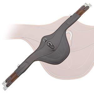 Vente en gros de selle anglaise en cuir végétal de haute qualité selle anatomique sangle de saut avec boucle roulée équipement pour cheval cheval - Product Image 5