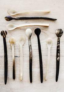 Serveur à salade en laiton de haute qualité, style Art déco, avec long manche, vaisselle de mariage pour la décoration de table, restaurant, maison - Product Image 4