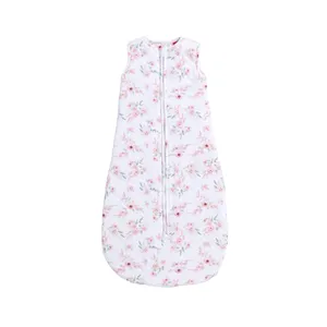 Customized Organic Cotton Front Open Sleeping Bag Good Quality Plus Size Soft Animal Pattern Newborn Toddler Winter Use Designed - Product Image 1