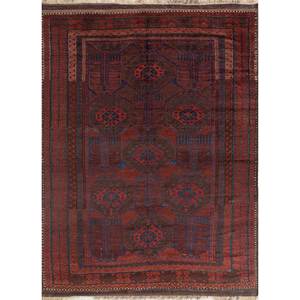 พรมขนสัตว์ถักมือสีเบจและสีน้ำตาลลายเรขาคณิต Kiaan สำหรับห้องนั่งเล่น รุ่น Paem-602 เหมาะสำหรับวัยรุ่น - Product Image 1