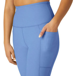 Offre Spéciale entraînement Fitness robe pour femmes Style court couleur unie confortable taille élastique Yoga Leggings pour femme - Product Image 5