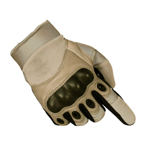 Guantes DE SEGURIDAD tácticos con logotipo de marca personalizado de alta calidad, fibra de carbono, cuero, pantalla táctil, Pulgar recto, motocicleta, bicicleta, ciclismo - Product Image 2