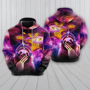 Sudaderas con capucha impresas en 3D al por mayor para mujer, sudaderas con capucha personalizadas de diseño elegante, Jersey de algodón 100% de alta calidad - Product Image 4