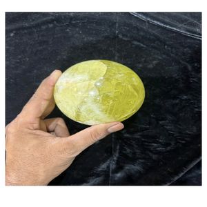 Sphères de cristal d'agate Mirani et de quartz citron polies, sculptées, lisses, avec support inclus, décoration métaphysique pour la maison, cadeau - Product Image 1
