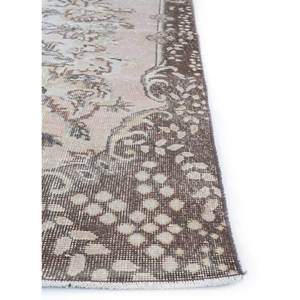 Vintage Large Area 9x12 <b>Wool</b> Rugs Beige <b>Brown</b> Hand Knotted Medallion Pattern for Home Entryway-for Teenagers Model Pae-2181 - Product Image 4