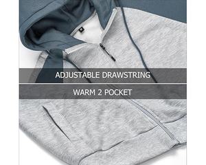 Ensemble sweat à capuche et pantalon de jogging évasé unisexe en molleton bouclette, effet délavé personnalisé de haute qualité, style vintage, avec broderie DTG automne - Product Image 6