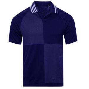 Polo de marca de moda europea para hombre, camisa de verano Jacquard, Color sólido, manga corta, cuello vuelto, negocios informales - Product Image 5