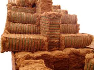 Haute qualité 100% balles de fibre de coco naturelle fibre de coco pour tapis de tissage prix de gros pour Coco Coir - Product Image 5
