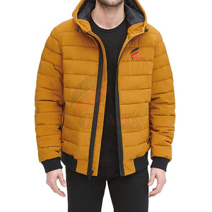 Style personnalisé pour hommes Vestes bouffantes en laine pour hommes Prix de gros Vestes bouffantes à manches longues pour hommes - Product Image 5