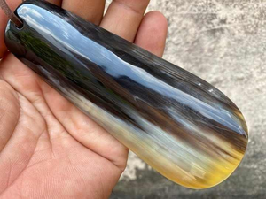 Chausse-pied en corne de buffle, finition polie, cadeaux pour hommes, chausse-pied en corne de buffle d'eau, finition polie, Inde - Product Image 6