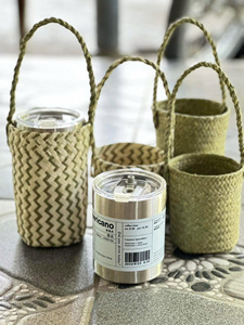 ถ้วยทอผักตบชวาทนทานจากช่างฝีมือจากเวียดนาม - Product Image 4