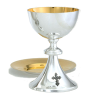 Ensemble de 3 coupes à vin de luxe en laiton argenté, élégantes, faites à la main, avec pied texturé, qualité supérieure, pour fêtes et événements spéciaux