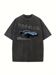 Fabricant direct 100% coton T-shirts pour hommes de qualité supérieure et durables pour une utilisation en extérieur Poids du tissu de 260 grammes - Product Image 6