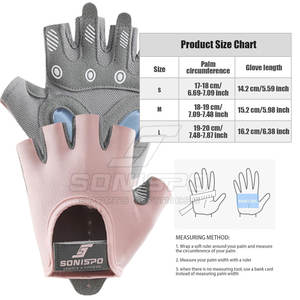Meilleures ventes Gants de fitness et de gymnastique en néoprène et cuir de qualité supérieure unisexe Gants d'haltérophilie de sécurité pour le sport - Product Image 5