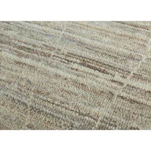 พรมขนสัตว์อัฟกันถักมือสีเบจและสีน้ำตาลลายทาง รุ่น AKWL-4016 รูปทรงสี่เหลี่ยมผืนผ้า สำหรับห้องนั่งเล่น ใช้ในบ้าน วัสดุวิสโคส - Product Image 3