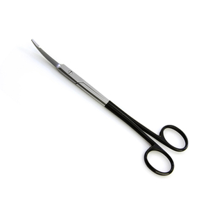 Tijeras Quirúrgicas SEVMEK de Diseño Curvo con Hoja Serrada, de Acero Inoxidable, para Levantamiento Facial Gorney, Uso General en Cirugía, Reutilizables - Product Image 1