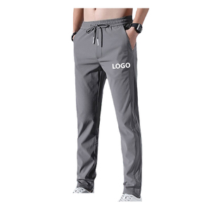 High Quality Custom Design <b>Men's</b> Nylon Spandex Fabric Joggers Cuffed Summer Quick Dry Elastic Waist <b>Baggy</b> Casual <b>Trousers</b> Active - Product Image 5