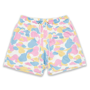 Pakistan made Wholesale New Arrival 2025 Custom Logo Summer Beach Camo Print Shorts Wholesale Custom Shorts For Men And Women - Product Image 6