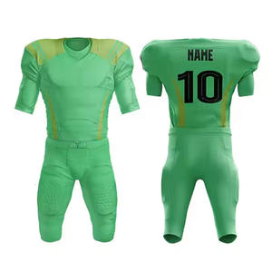Meilleure caractéristique anti-rétrécissement sur mesure Uniforme de football unisexe Meilleur design de votre propre logo Ensemble de football pour entraînement - Product Image 1