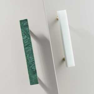 ลูกบิดตู้ลิ้นชักลิ้นชักห้องครัวมือจับหินอ่อนขัดเงา - Product Image 6