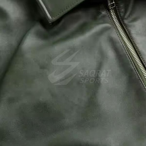 Latest Design 100% Leather Made Men Bomber <b>Jacket</b> <b>Waterproof</b> Wholesale <b>Winter</b> <b>Jacket</b> For Men - Product Image 5