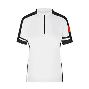 T-shirt de sport demi-zippé pour femme, accessoire de cyclisme - Product Image 2
