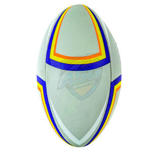 Balón de Rugby de PVC Impermeable Personalizado de Alta Calidad, Color y Logotipo Personalizados para Exteriores - Product Image 3