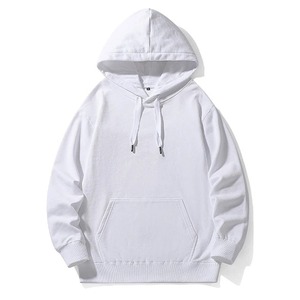 Sweat à capuche surdimensionné pour homme personnalisé, de haute qualité, 100% coton, tricot uni, polaire, épaules tombantes - Product Image 5