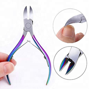 Coupe-cuticules professionnels pour le soin des ongles, pour usage domestique et en salon, ergonomiques, en acier inoxydable - Product Image 1