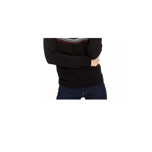 Maglione Vintage da Donna Charter Club con Motivo Fair Isle, Lavorazione Metallica Traspirante, Taglia Media per le Vacanze Invernali - Product Image 3