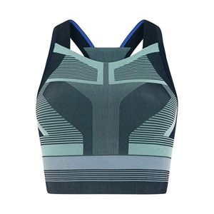 Soutien-gorge de fitness confortable pour femmes personnalisé tricoté sans couture vêtements de sport Racerback Design dentelle pour Gym Yoga-Commandes en gros - Product Image 1