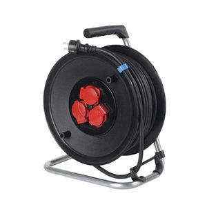 as-Schwabe Tamburo di Cavo in Gomma 25 m 3 Prese 230 V IP44 - Product Image 1