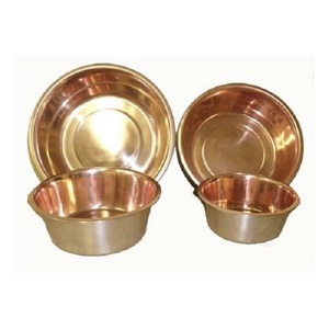 Vente en gros Grand bol mangeoire pour chat en acier inoxydable Design antidérapant Bol à nourriture et à eau en métal de qualité supérieure avec finition laser noire - Product Image 4