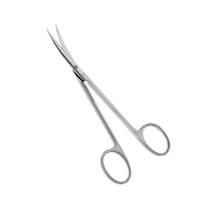 Ciseaux de fonctionnement Ciseaux de suture chirurgicaux à iris droits/incurvés et pointus et émoussés Ciseaux à gomme à pointe en carbure de tungstène incurvés - Product Image 5