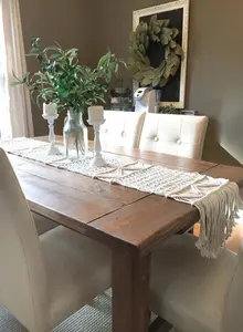 Chemin de table en coton lavable et écologique - Product Image 6